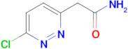 2-(6-CHLOROPYRIDAZIN-3-YL)ACETAMIDE