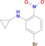 (5-BROMO-2-NITRO-PHENYL)-CYCLOPROPYL-AMINE