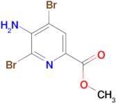 METHYL 5-AMINO-4,6-DIBROMOPICOLINATE