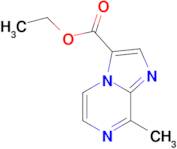 ETHYL 8-METHYLIMIDAZO[1,2-A]PYRAZINE-3-CARBOXYLATE