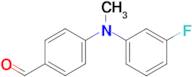 4-[(3-FLUOROPHENYL)(METHYL)AMINO]BENZALDEHYDE