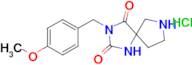 3-(4-METHOXYBENZYL)-1,3,7-TRIAZASPIRO[4.4]NONANE-2,4-DIONE HCL