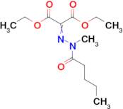 DIETHYL 2-(2-METHYL-2-PENTANOYLHYDRAZONO)MALONATE
