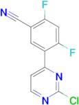 5-(2-CHLOROPYRIMIDIN-4-YL)-2,4-DIFLUOROBENZONITRILE