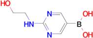 (2-((2-HYDROXYETHYL)AMINO)PYRIMIDIN-5-YL)BORONIC ACID