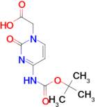 2-(4-((TERT-BUTOXYCARBONYL)AMINO)-2-OXOPYRIMIDIN-1(2H)-YL)ACETIC ACID