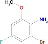 2-BROMO-4-FLUORO-6-METHOXYANILINE