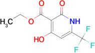 ETHYL 4-HYDROXY-2-OXO-6-(TRIFLUOROMETHYL)-1,2-DIHYDROPYRIDINE-3-CARBOXYLATE