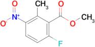 METHYL 6-FLUORO-2-METHYL-3-NITROBENZOATE