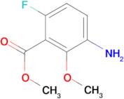 METHYL 3-AMINO-6-FLUORO-2-METHOXYBENZOATE