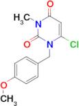 6-CHLORO-1-(4-METHOXYBENZYL)-3-METHYLPYRIMIDINE-2,4(1H,3H)-DIONE