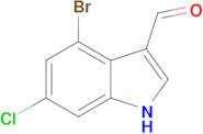 4-BROMO-6-CHLORO-1H-INDOLE-3-CARBALDEHYDE