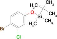 (4-BROMO-3-CHLOROPHENOXY)(TERT-BUTYL)DIMETHYLSILANE