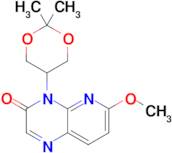 4-(2,2-DIMETHYL-1,3-DIOXAN-5-YL)-6-METHOXYPYRIDO[2,3-B]PYRAZIN-3(4H)-ONE