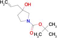 TERT-BUTYL 3-ALLYL-3-HYDROXYPYRROLIDINE-1-CARBOXYLATE