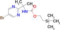 2-(TRIMETHYLSILYL)ETHYL (2-(5-BROMOPYRIMIDIN-2-YL)PROPAN-2-YL)CARBAMATE