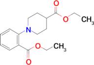 ETHYL 1-(2-(ETHOXYCARBONYL)PHENYL)PIPERIDINE-4-CARBOXYLATE