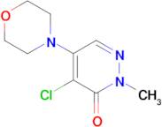 4-CHLORO-2-METHYL-5-MORPHOLINOPYRIDAZIN-3(2H)-ONE