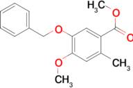 METHYL 5-(BENZYLOXY)-4-METHOXY-2-METHYLBENZOATE