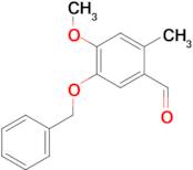 5-(BENZYLOXY)-4-METHOXY-2-METHYLBENZALDEHYDE