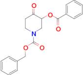 BENZYL 3-(BENZOYLOXY)-4-OXOPIPERIDINE-1-CARBOXYLATE