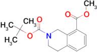 2-TERT-BUTYL 8-METHYL 3,4-DIHYDROISOQUINOLINE-2,8(1H)-DICARBOXYLATE