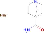 4-CARBAMOYL-1-AZABICYCLO[2.2.1]HEPTANE HYDROBROMIDE