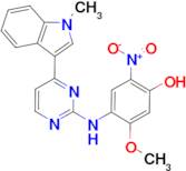 5-METHOXY-4-((4-(1-METHYL-1H-INDOL-3-YL)PYRIMIDIN-2-YL)AMINO)-2-NITROPHENOL