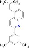 2-(3,5-DIMETHYLPHENYL)-5-ISOBUTYLQUINOLINE