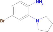 4-BROMO-2-(PYRROLIDIN-1-YL)ANILINE