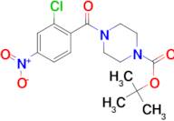 TERT-BUTYL 4-(2-CHLORO-4-NITROBENZOYL)PIPERAZINE-1-CARBOXYLATE