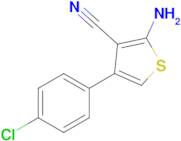 2-AMINO-4-(4-CHLOROPHENYL)THIOPHENE-3-CARBONITRILE