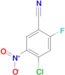 4-CHLORO-2-FLUORO-5-NITROBENZONITRILE