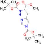 TERT-BUTYL 4-(2-((TERT-BUTOXYCARBONYL)AMINO)-3-METHOXY-3-OXOPROPYL)-1H-IMIDAZOLE-1-CARBOXYLATE