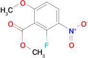 METHYL 2-FLUORO-6-METHOXY-3-NITROBENZOATE