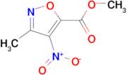 METHYL 3-METHYL-4-NITROISOXAZOLE-5-CARBOXYLATE