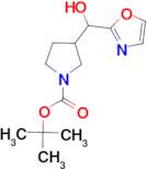 TERT-BUTYL 3-(HYDROXY(OXAZOL-2-YL)METHYL)PYRROLIDINE-1-CARBOXYLATE