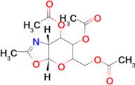 (3AR,7AR)-5-(ACETOXYMETHYL)-2-METHYL-5,6,7,7A-TETRAHYDRO-3AH-PYRANO[3,2-D]OXAZOLE-6,7-DIYL DIACE...