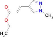 (E)-ETHYL 3-(1-METHYL-1H-PYRAZOL-4-YL)ACRYLATE