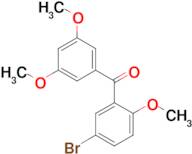 (5-BROMO-2-METHOXYPHENYL)(3,5-DIMETHOXYPHENYL)METHANONE