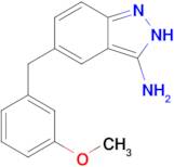 5-(3-METHOXYBENZYL)-1H-INDAZOL-3-AMINE