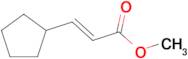 METHYL (2E)-3-CYCLOPENTYLPROP-2-ENOATE