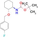 TERT-BUTYL ((1R,2R)-2-((4-FLUOROBENZYL)OXY)CYCLOHEXYL)CARBAMATE