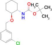 TERT-BUTYL ((1S,2S)-2-((3-CHLOROBENZYL)OXY)CYCLOHEXYL)CARBAMATE