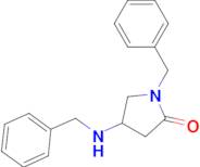 1-BENZYL-4-(BENZYLAMINO)PYRROLIDIN-2-ONE