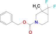 BENZYL 7,7-DIFLUORO-1-METHYL-3-AZABICYCLO[4.1.0]HEPTANE-3-CARBOXYLATE