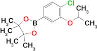 (4-CHLORO-3-ISOPROPOXYPHENYL)BORONIC ACID PINACOL ESTER