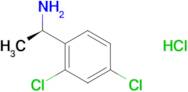 (1R)-1-(2,4-DICHLOROPHENYL)ETHAN-1-AMINE HCL