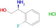 (2S)-2-AMINO-2-(2-FLUOROPHENYL)ETHAN-1-OL HCL