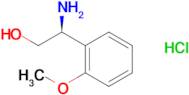 (2S)-2-AMINO-2-(2-METHOXYPHENYL)ETHAN-1-OL HCL